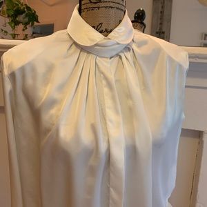 Vintage White Blouse